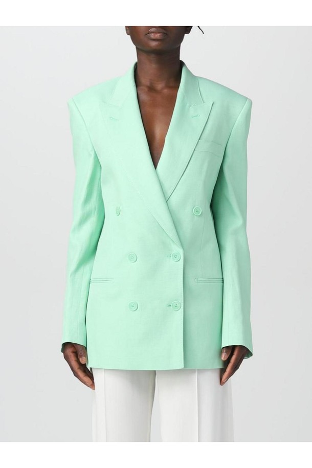 STELLA McCARTNEY - 자켓 - 스텔라 맥카트니 여성 자켓 Stella mccartney blazer in viscose and linen NB03