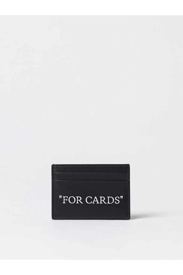 OFF-WHITE - 반지갑 - 오프화이트 여성 지갑 Womans Wallet Off white NB03