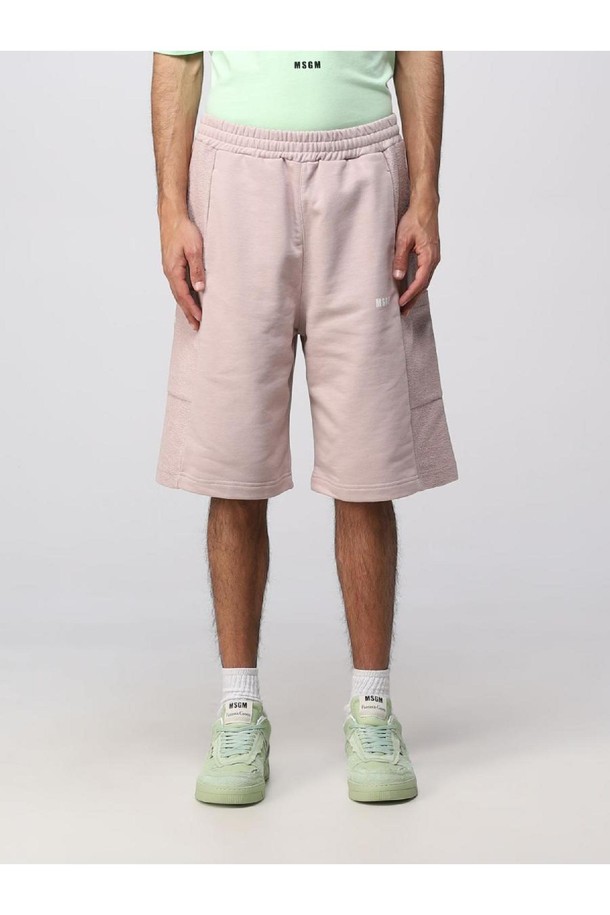 MSGM - 하프팬츠 - 엠에스지엠 남성 숏팬츠 Msgm shorts in cotton NB03