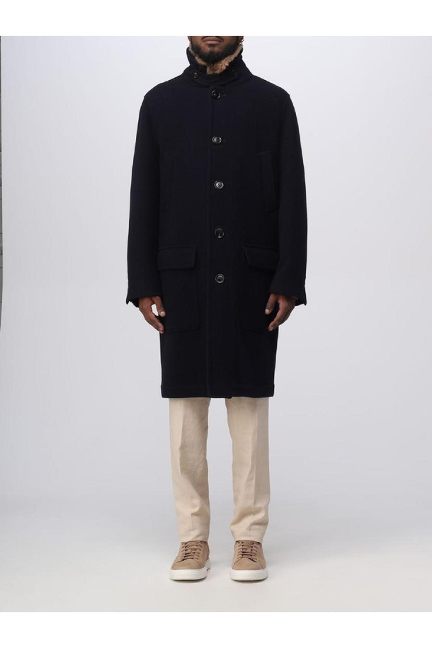 BRUNELLO CUCINELLI - 코트 - 브루넬로 쿠치넬리 남성 코트 Brunello cucinelli coat in wool NB03