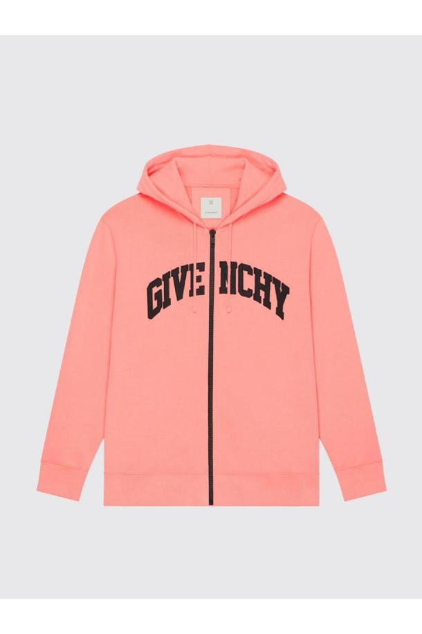 GIVENCHY - 스웨터 - 지방시 여성 맨투맨 후드 Givenchy sweatshirt in cotton with contrasting embroidered logo NB03