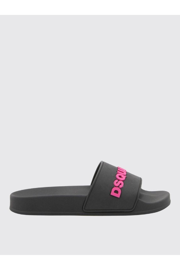 Dsquared2 - 샌들 - 디스퀘어드2 여성 샌들 Dsquared2 sliders in rubber NB03