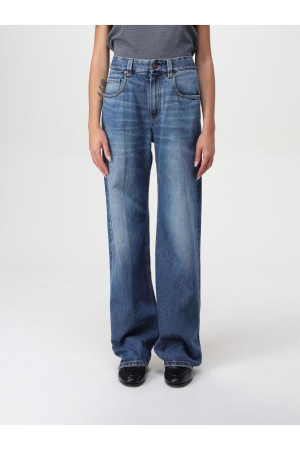 BRUNELLO CUCINELLI - 데님 - 브루넬로 쿠치넬리 여성 청바지 Womans Jeans Brunello Cucinelli NB03