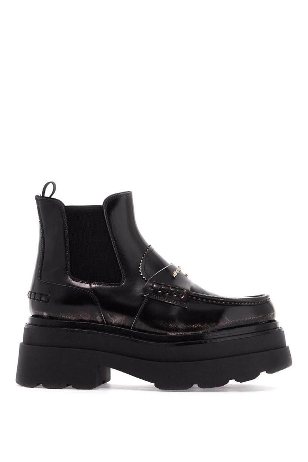 ALEXANDER WANG  - 부츠/워커 - 알렉산더왕 여성 부츠 carter ankle boots with platform NB02