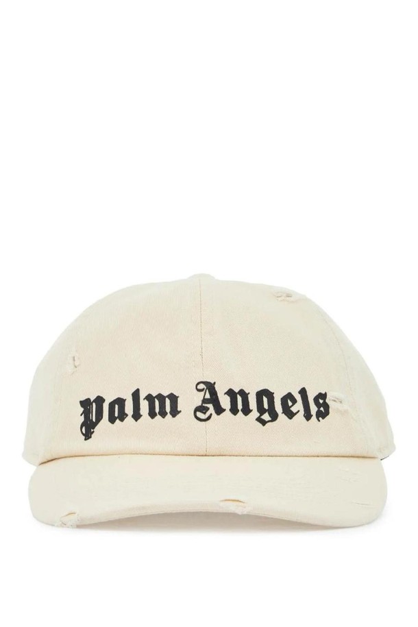 PALMANGELS - 모자 - 팜앤젤스 남성 모자 distressed baseball cap with logo NB02