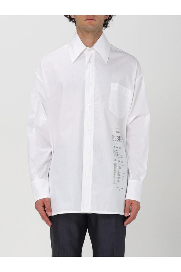 MM6 Maison Margiela - 긴팔셔츠 - 엠엠식스 메종마르지엘라 남성 셔츠 Mens Shirt Mm6 Maison Margiela NB03