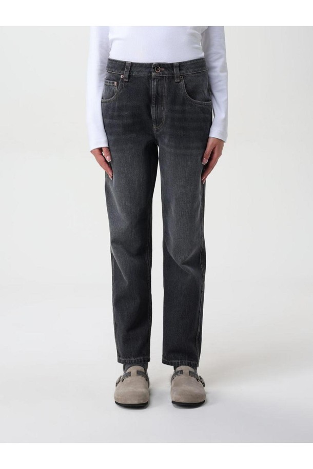 BRUNELLO CUCINELLI - 데님 - 브루넬로 쿠치넬리 여성 청바지 Womans Jeans Brunello Cucinelli NB03