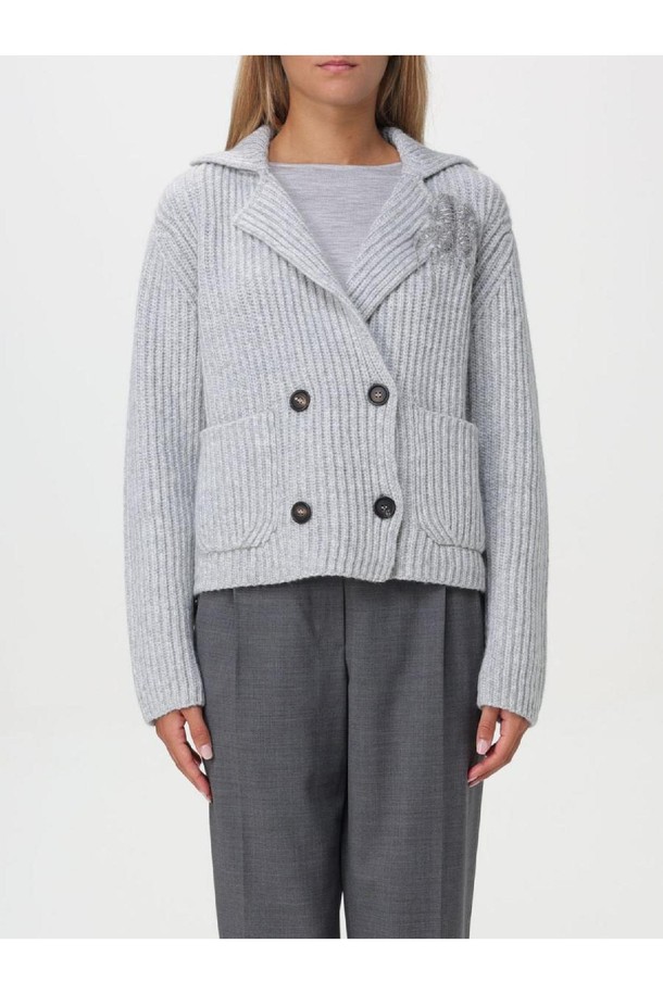 BRUNELLO CUCINELLI - 가디건 - 브루넬로 쿠치넬리 여성 가디건 Womans Cardigan Brunello Cucinelli NB03