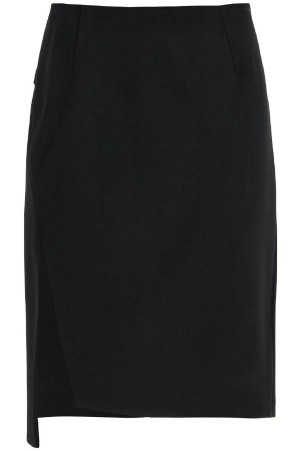 VERSACE - 미디스커트 - 베르사체 여성 스커트 asymmetric midi skirt NB02