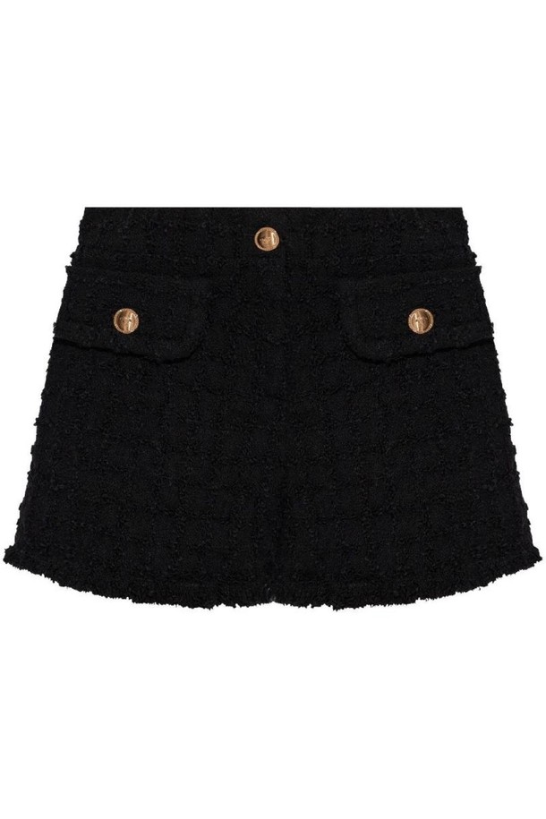 VERSACE - 쇼트팬츠 - 베르사체 여성 반바지 BOUCLE TWEED SHORTS NB30