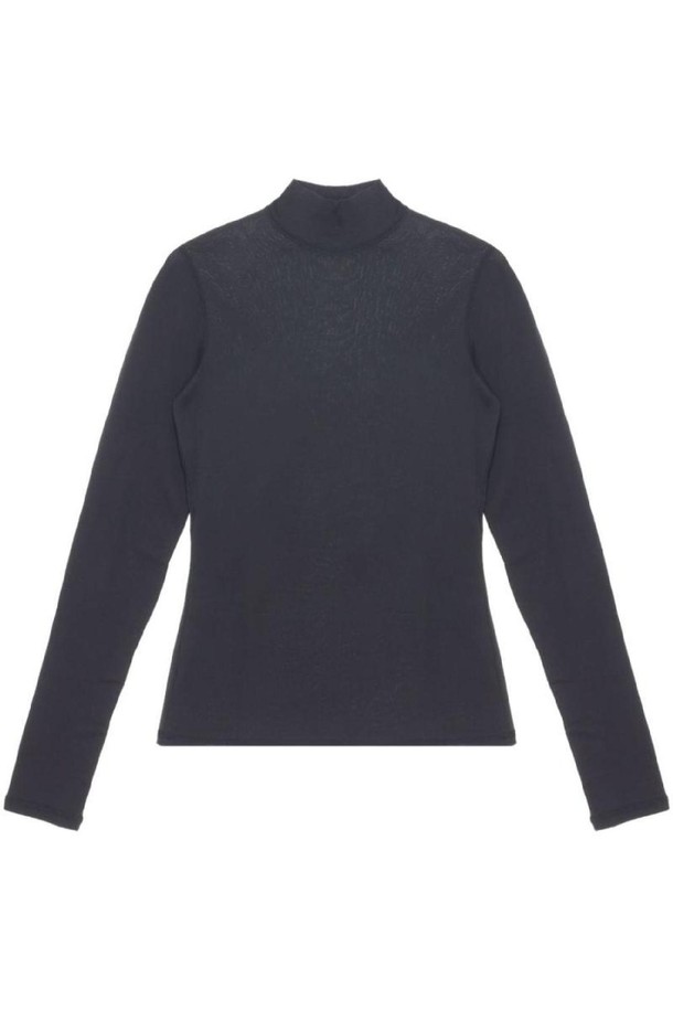 LEMAIRE - 스웨터 - 르메르 여성 스웨터 COTTON TURTLE NECK SWEATER NB30