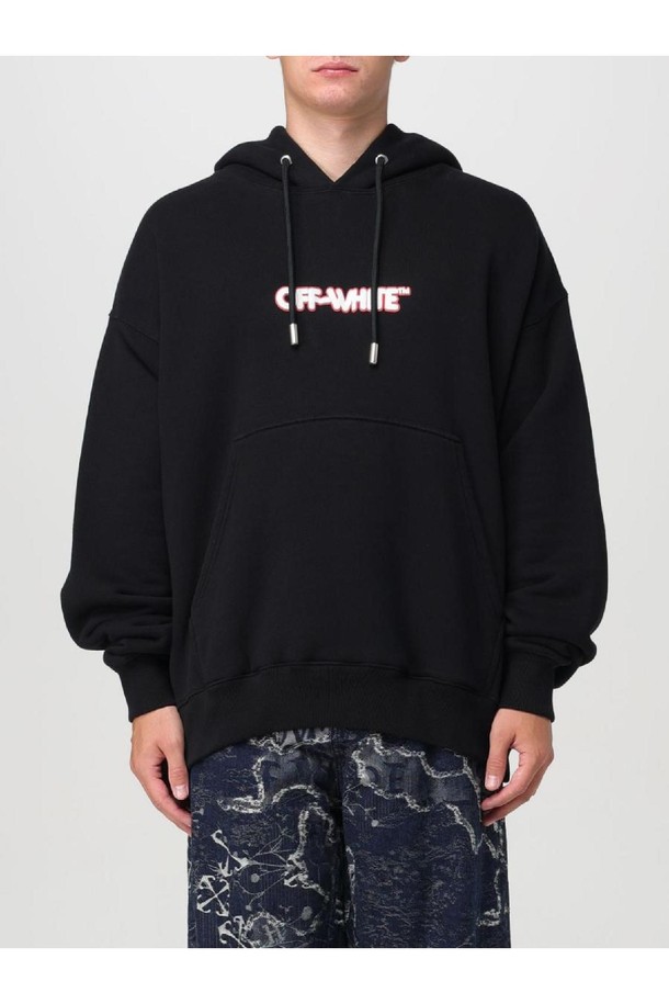 OFF-WHITE - 스웨트셔츠 - 오프화이트 남성 맨투맨 후드 Mens Sweatshirt Off white NB03