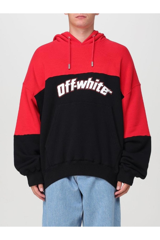 OFF-WHITE - 스웨트셔츠 - 오프화이트 남성 맨투맨 후드 Mens Sweatshirt Off white NB03