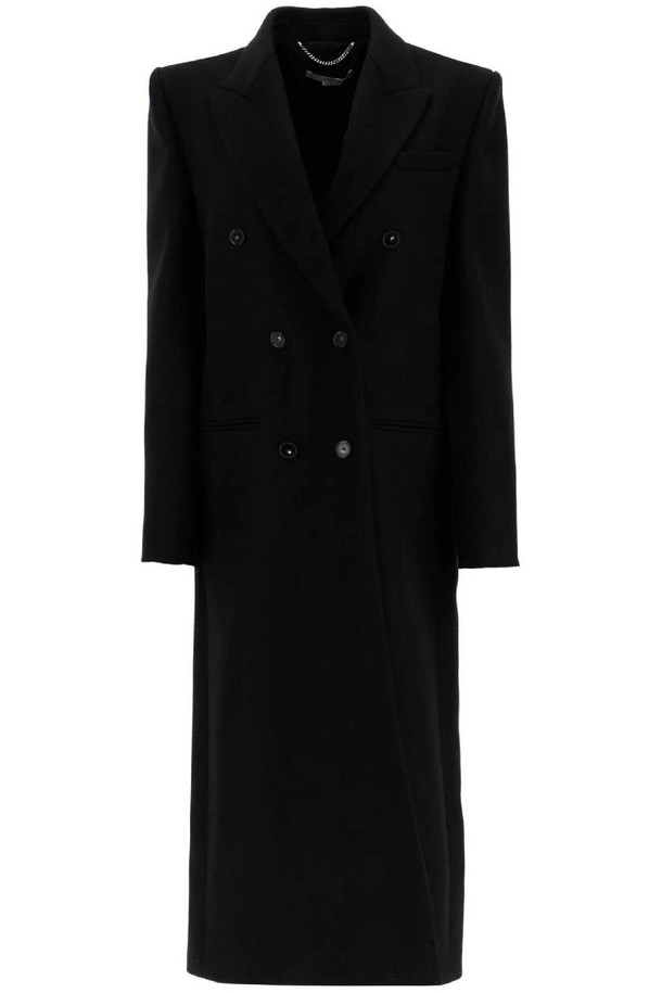 STELLA McCARTNEY - 코트 - 스텔라 맥카트니 여성 코트 long double breasted coat NB02