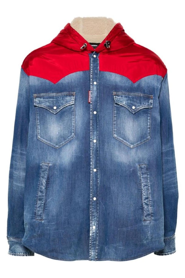 Dsquared2 - 블루종/점퍼 - 디스퀘어드2 남성 자켓 DENIM COTTON JACKET NB30