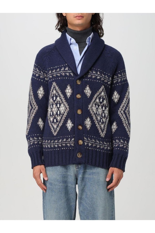 BRUNELLO CUCINELLI - 스웨터 - 브루넬로 쿠치넬리 남성 가디건 Mens Cardigan Brunello Cucinelli NB03