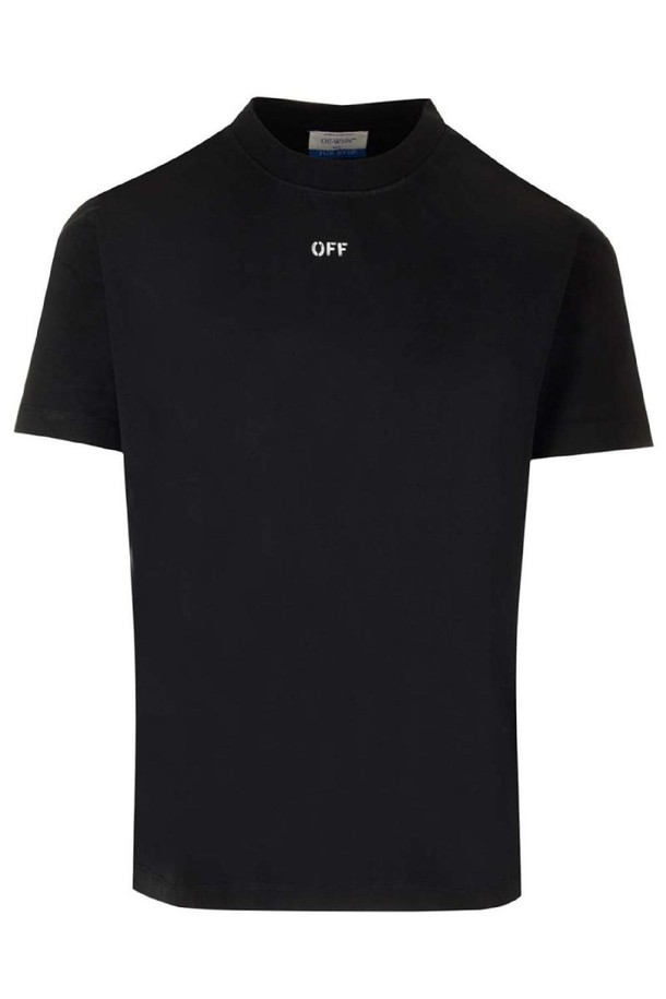 OFF-WHITE - 반팔티셔츠 - 오프화이트 남성 티셔츠 Basic T shirt NB19