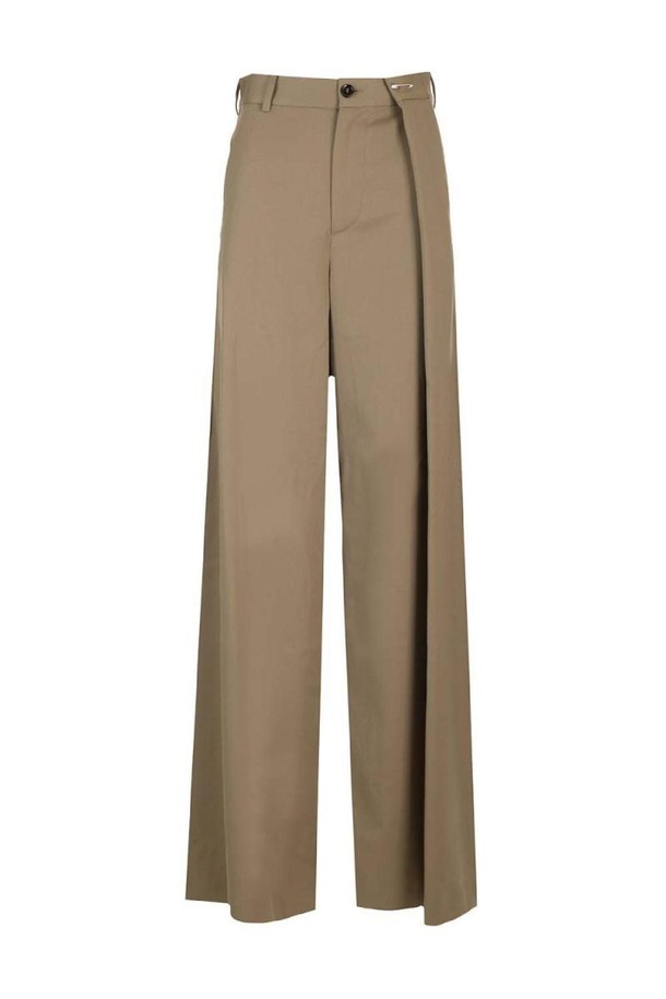 MM6 Maison Margiela - 롱/미디팬츠 - 엠엠식스 메종마르지엘라 여성 바지 Wool trousers NB19