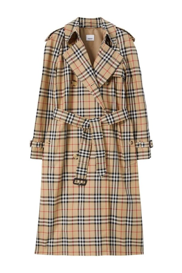 BURBERRY - 코트 - 버버리 여성 코트  Harehope  trench coat NB19