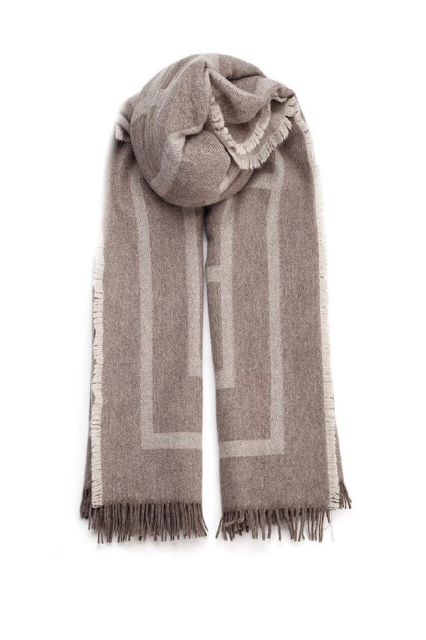 TOTEME - 스카프/머플러 - 토템 여성 스카프 Monogram Wool Cashmere Scarf NB19