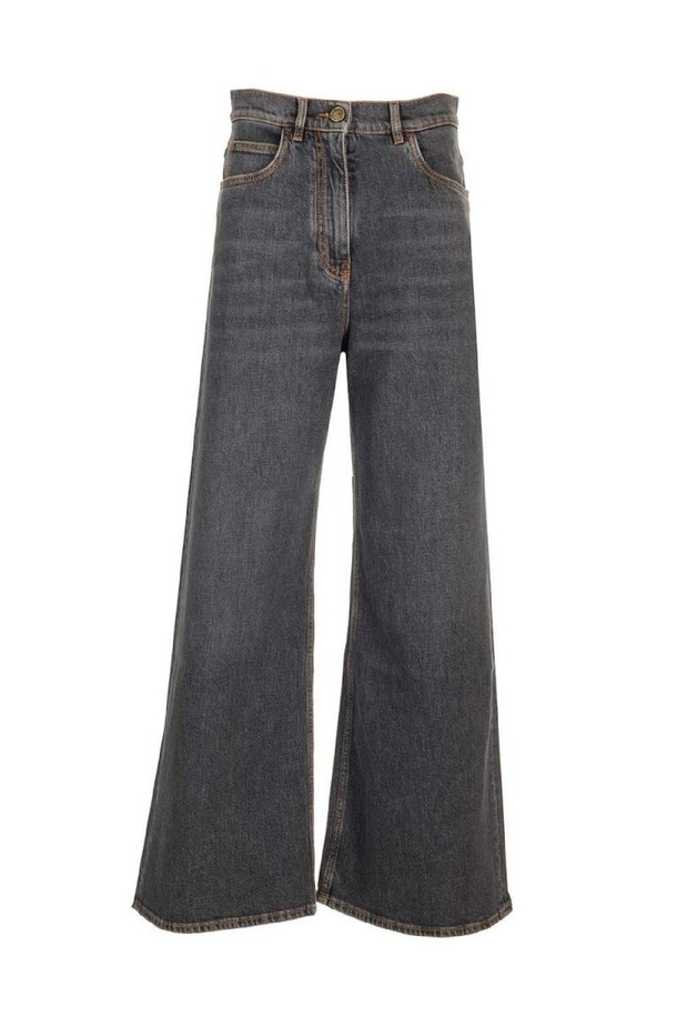 ETRO - 데님 - 에트로 여성 청바지 Wide leg jeans NB19