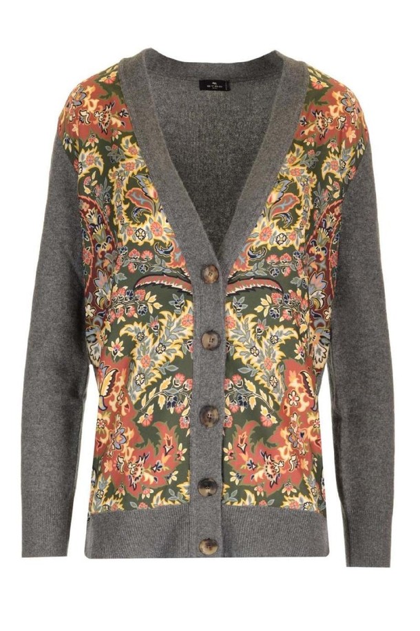 ETRO - 스웨터 - 에트로 여성 니트 스웨터 Paisley print cardigan NB19