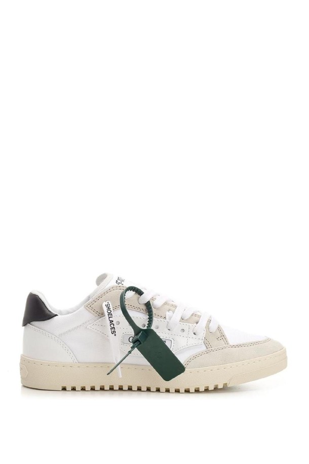 OFF-WHITE - 스니커즈 - 오프화이트 남성 스니커즈 White and beige  5 0  sneakers NB19