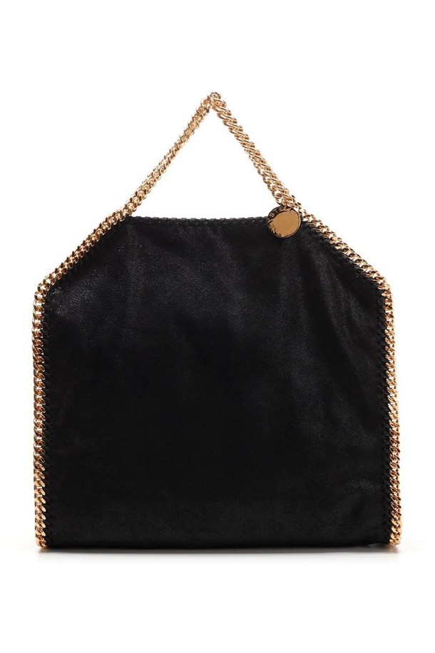 STELLA McCARTNEY - 토트백 - 스텔라 맥카트니 여성 토트백 Black and gold  Falabella  tote bag NB19