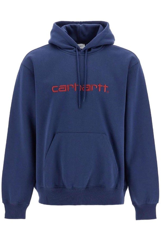 Carhartt WIP - 스웨트셔츠 - 칼하트 WIP 남성 맨투맨 후드 hooded sweatshirt with NB02