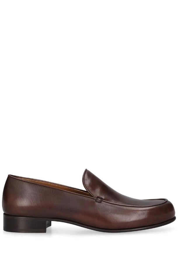 The Row - 코트 - 더로우 여성 로퍼 20mm Flynn leather loafers NB01