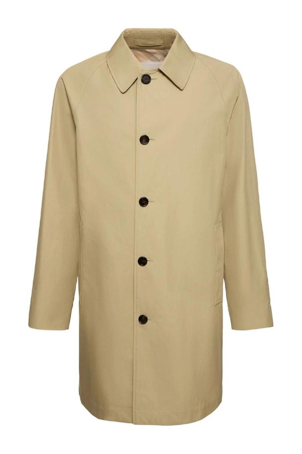 BURBERRY - 코트 - 버버리 남성 코트 Long cotton raincoat NB01