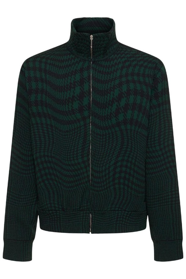 BURBERRY - 블루종/점퍼 - 버버리 남성 트랙 자켓 Houndstooth print cotton track jacket NB01