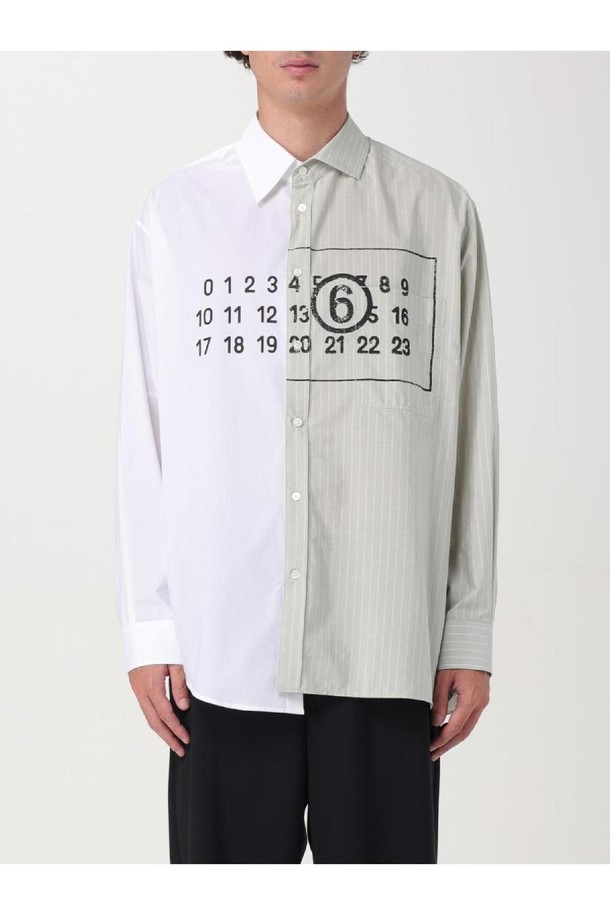 MM6 Maison Margiela - 긴팔셔츠 - 엠엠식스 메종마르지엘라 남성 셔츠 Mens Shirt Mm6 Maison Margiela NB03