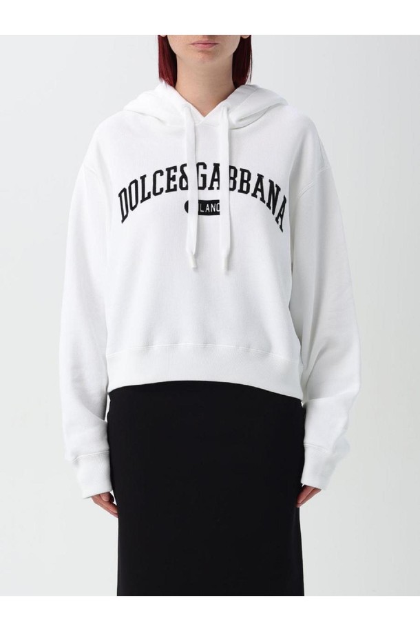 DOLCE & GABBANA - 스웨터 - 돌체앤가바나 여성 맨투맨 후드 Womans Sweatshirt Dolce   Gabbana NB03