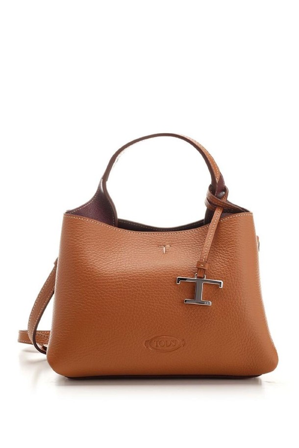 TOD'S - 토트백 - 토즈 여성 토트백  T Timeless  Micro handbag NB19