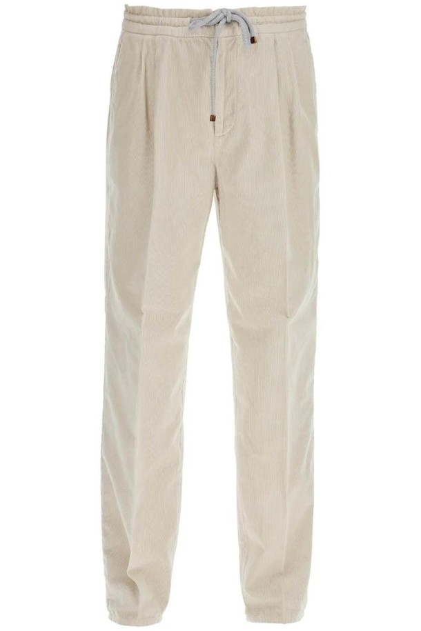 BRUNELLO CUCINELLI - 슬랙스/수트팬츠 - 브루넬로 쿠치넬리 남성 바지 corduroy leisure fit pants NB02