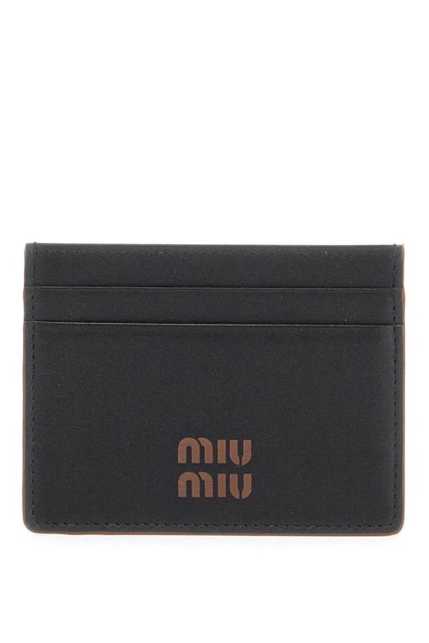 MIU MIU - 반지갑 - 미우미우 여성 지갑 leather card holder NB02