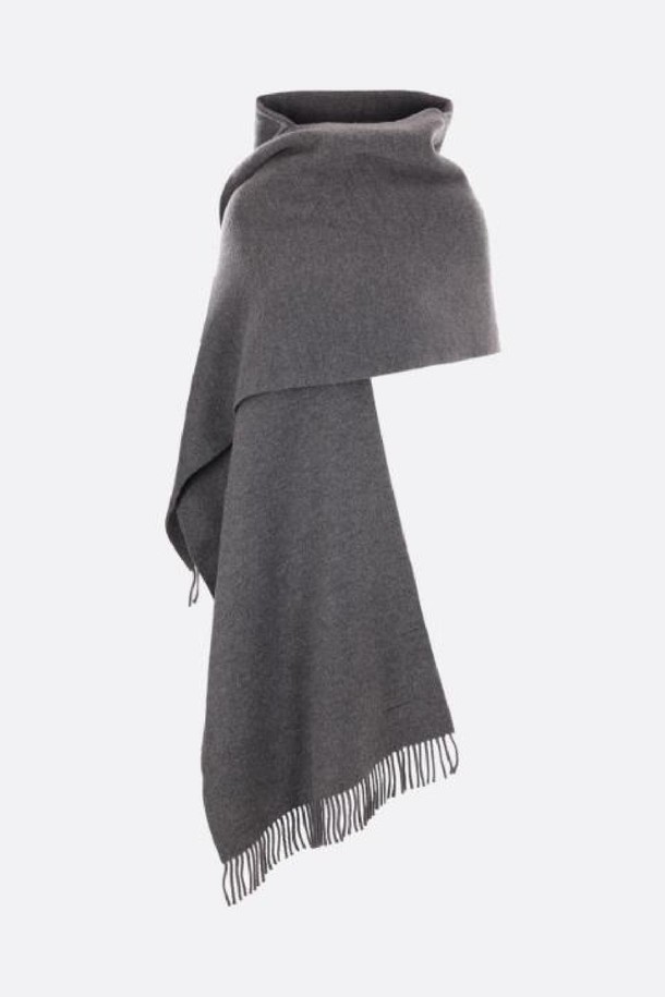 BRUNELLO CUCINELLI - 스카프/머플러 - 브루넬로 쿠치넬리 여성 스카프 wool and cashmere hooded scarf NB26