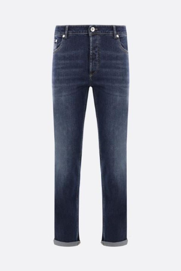 BRUNELLO CUCINELLI - 데님 - 브루넬로 쿠치넬리 남성 청바지 stretch denim Traditional fit jeans NB26