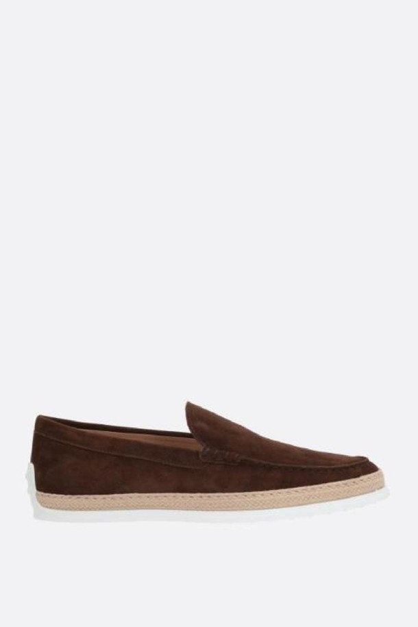 TOD'S - 드레스화 - 토즈 남성 로퍼 suede slip on loafers NB26