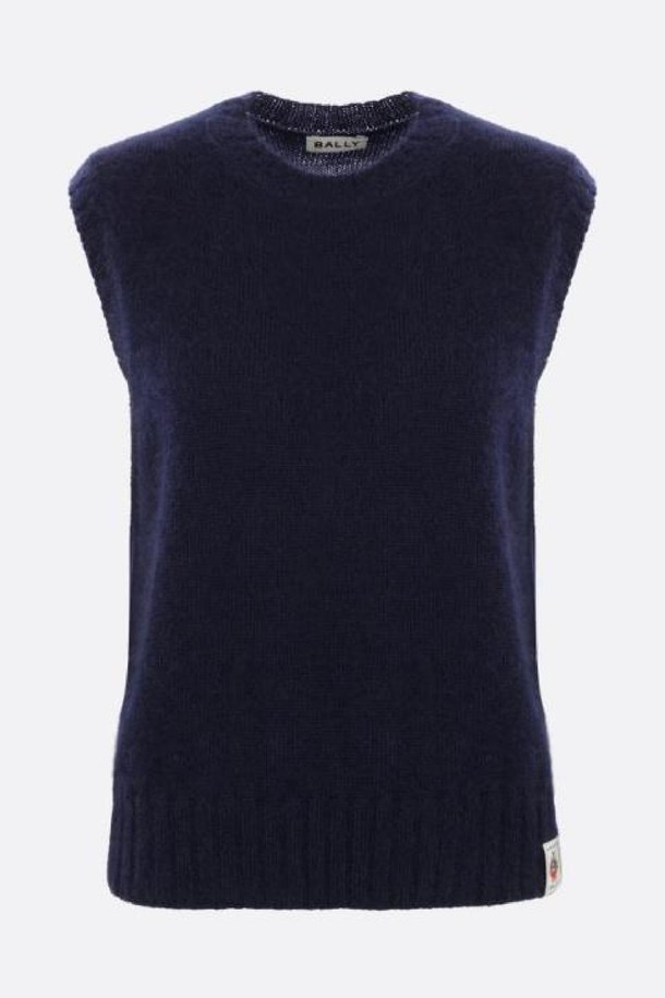 BALLY - 스웨터 - 발리 여성 니트 스웨터 mohair and silk knit vest NB26