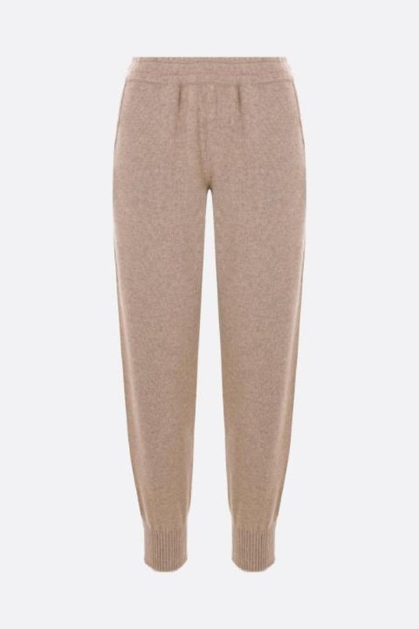 BRUNELLO CUCINELLI - 롱/미디팬츠 - 브루넬로 쿠치넬리 여성 바지 cashmere knit joggers NB26