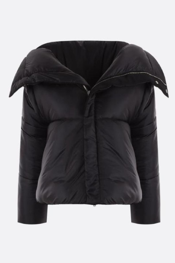 ALAIA - 자켓 - 알라이아 여성 자켓 nylon fitted cropped padded jacket NB26