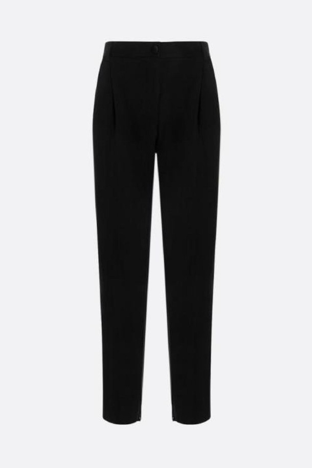 DOLCE & GABBANA - 롱/미디팬츠 - 돌체앤가바나 여성 바지 stretch fabric pleated pants NB26