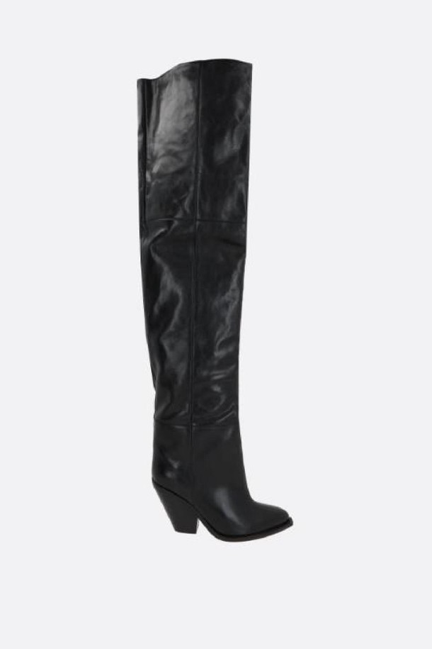 ISABEL MARANT - 부츠/워커 - 이자벨마랑 여성 부츠 Lalex smooth leather over the knee boots NB26