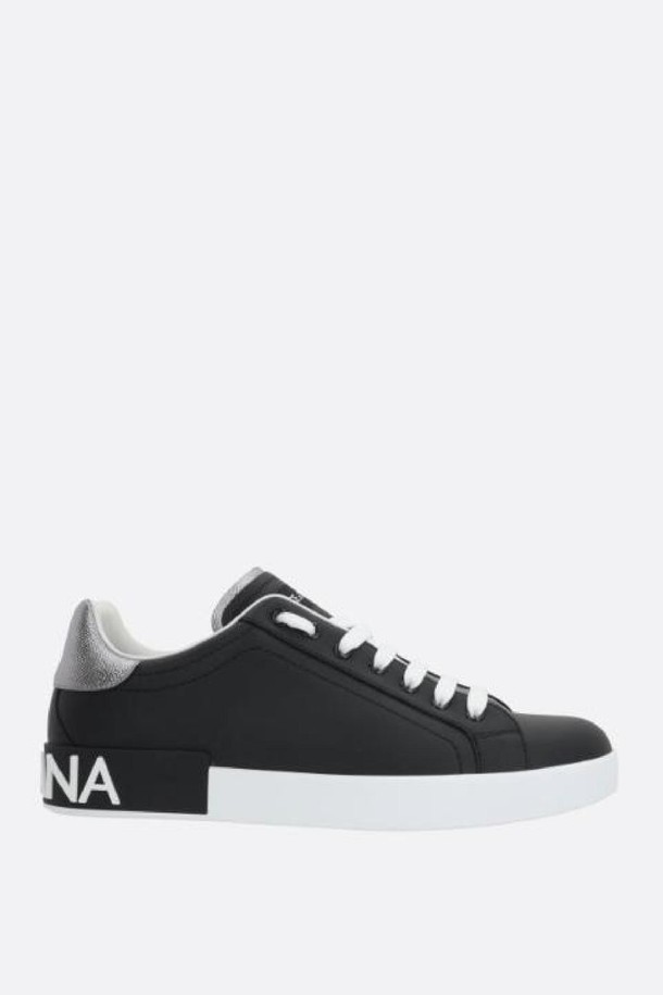 DOLCE & GABBANA - 스니커즈 - 돌체앤가바나 남성 스니커즈 Portofino nappa sneakers NB26