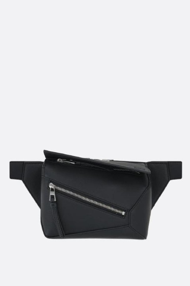 LOEWE - 숄더/크로스백 - 로에베 남성 벨트백 Puzzle mini belt bag in Classic leather NB26