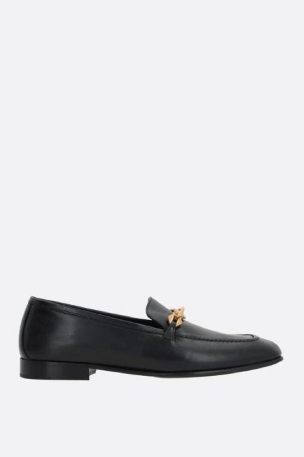 JIMMY CHOO - 코트 - 지미추 여성 로퍼 Diamond Tilda smooth leather loafers NB26