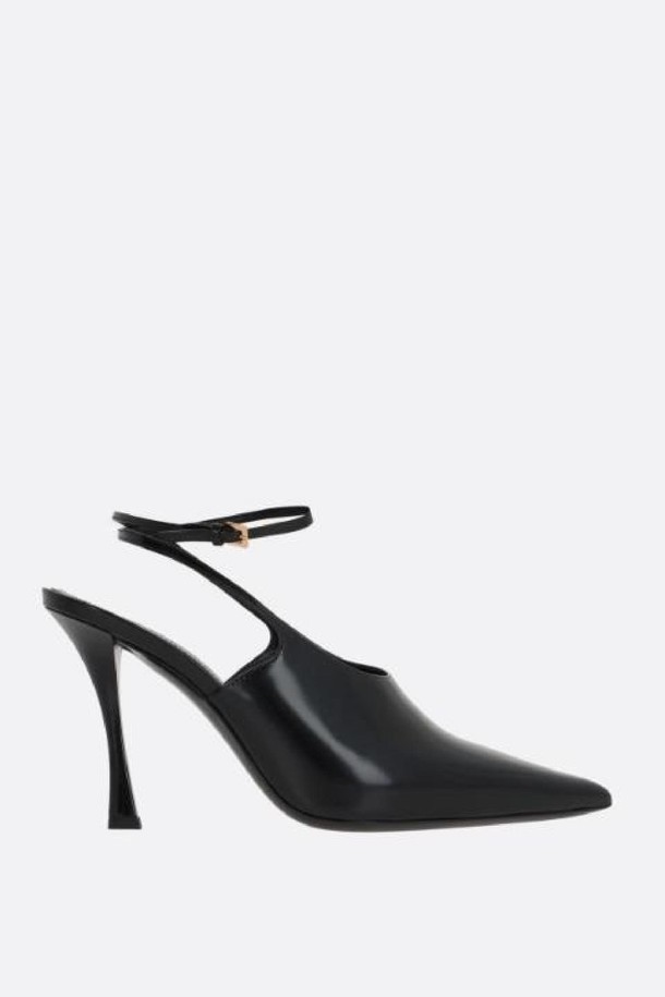 GIVENCHY - 펌프스 - 지방시 여성 슬링백 Show brushed leather slingbacks NB26