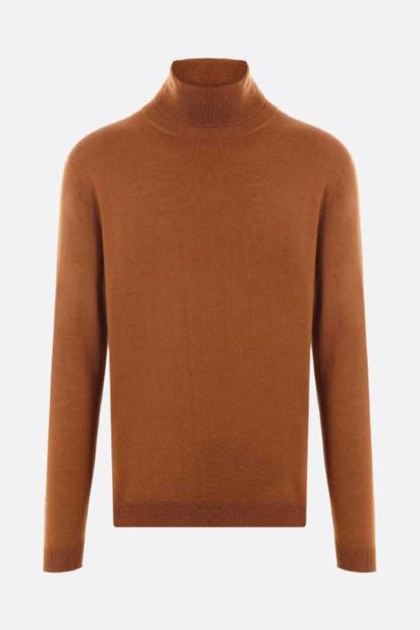 LARDINI - 스웨터 - 라르디니 남성 니트 스웨터 wool, silk and cashmere turtleneck NB26